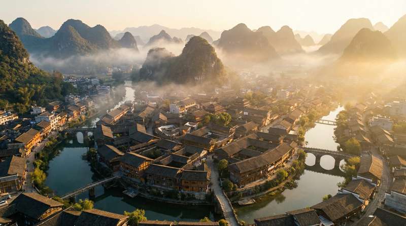 蕾丝内衣视频-古镇晨曦纪录片